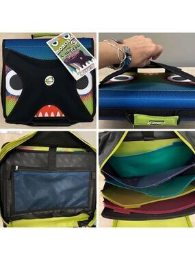 Ring Binder Rack case-it | Office | Nwt Caseit Monsters Binder The Xhugger 3 Ring Binder ...